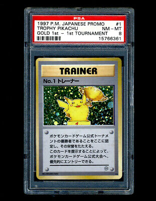 Trophy Pikachu Trainer No.1 (Grade 8)