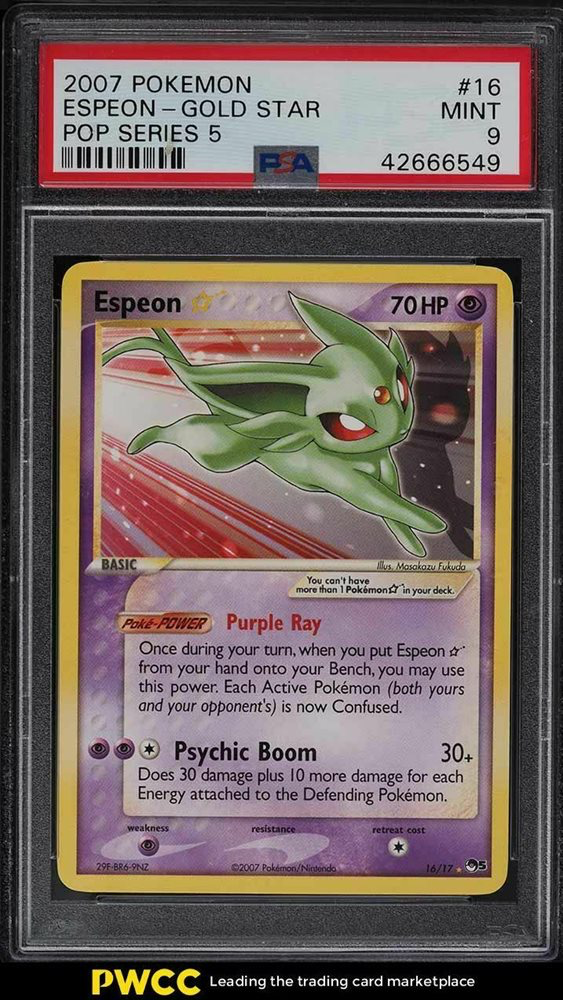 Mentali Gold Star – POP Series 5 (PSA 10)